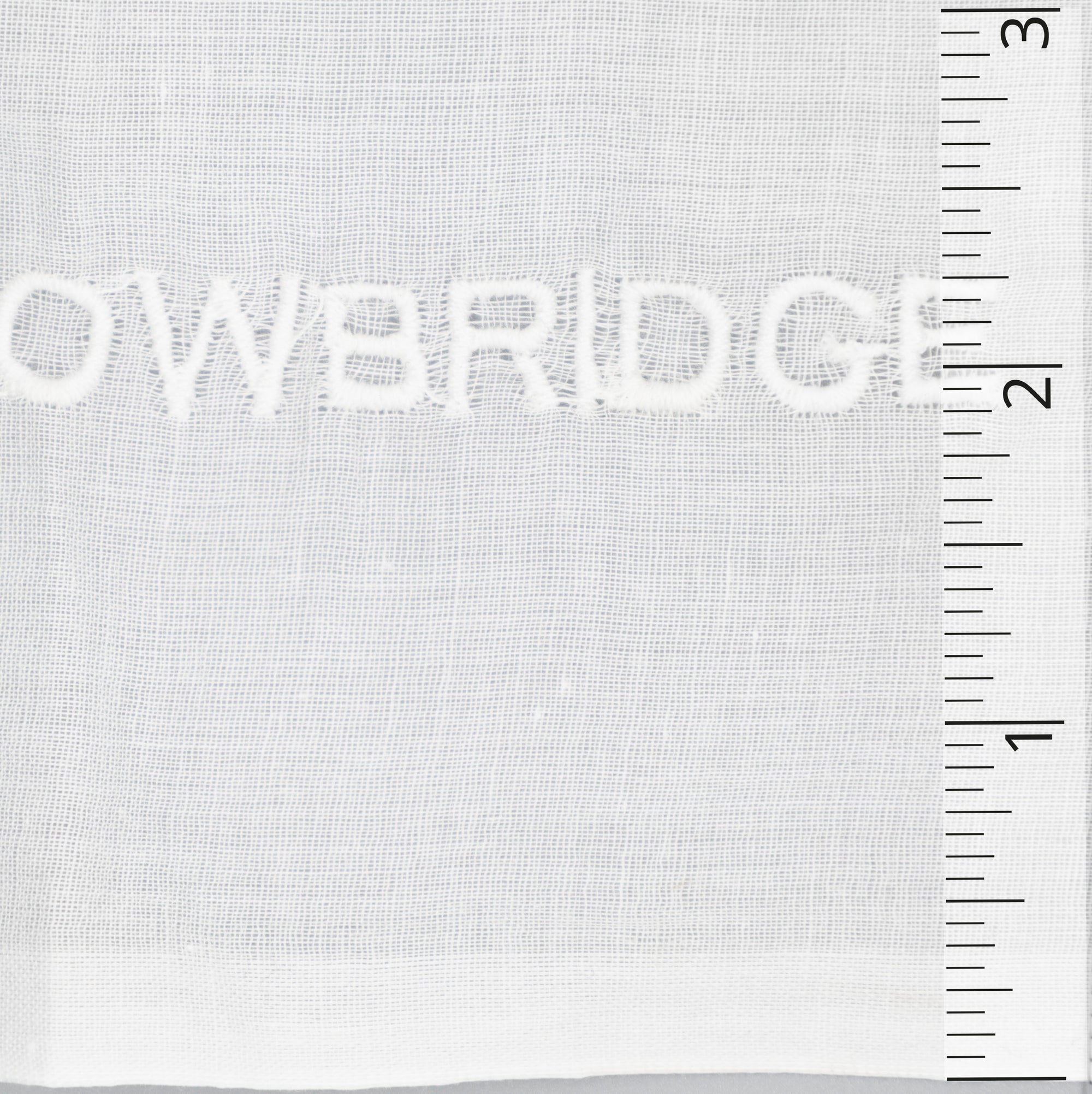 White Flowered & Sprigged Cotton Muslin  - $25.00 yd.