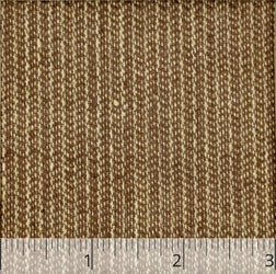 Chocolate & Natural Herringbone Linen Ticking - $16.00 yd. - Burnley & Trowbridge Co.