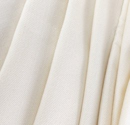 Cream Twill, draped - $28.00 yd. - Burnley & Trowbridge Co.