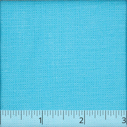 Cyan Blue Medium Weight Linen - $14.00 yd. - Burnley & Trowbridge Co.