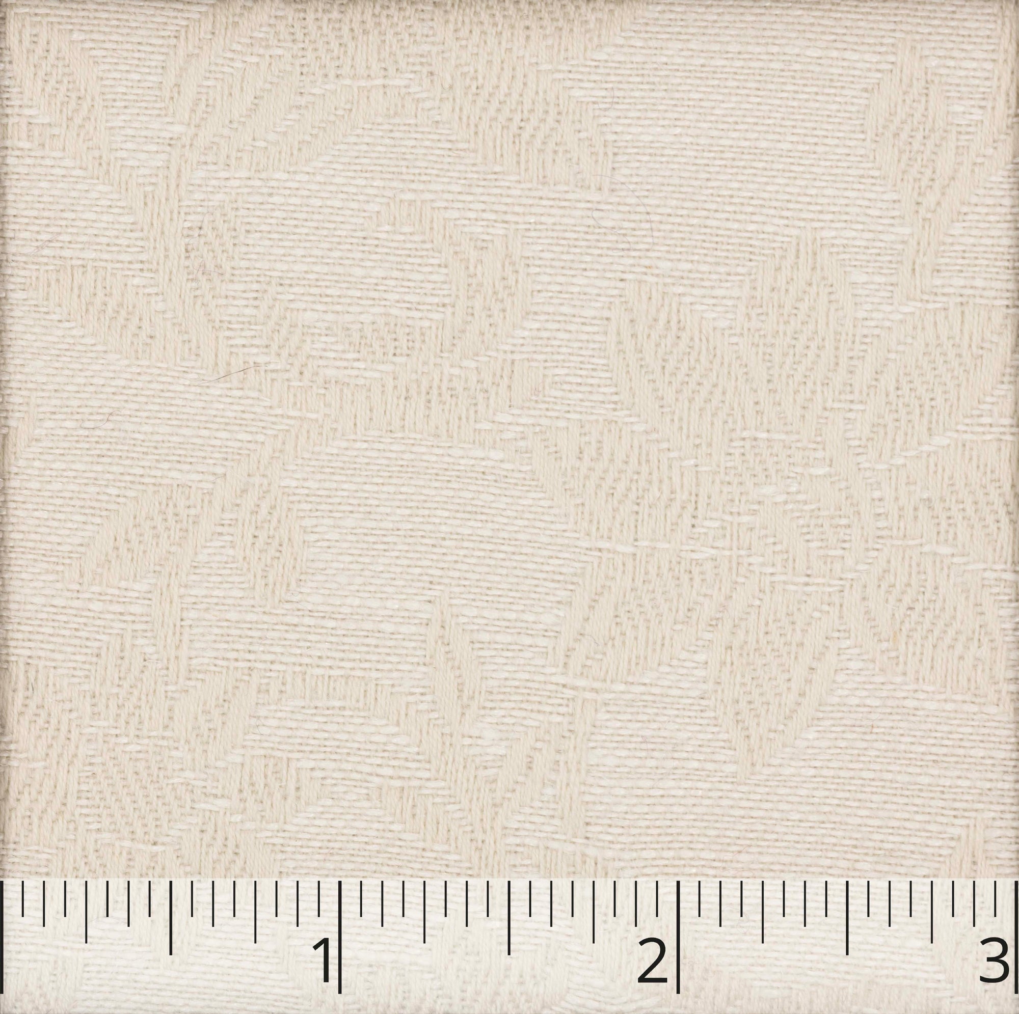 Ivory Floral Linen Damask - $16.00 yd. - Burnley & Trowbridge Co.