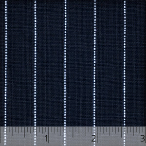 Black & White Stripe Linen - $14.00 yd. - Burnley & Trowbridge Co.