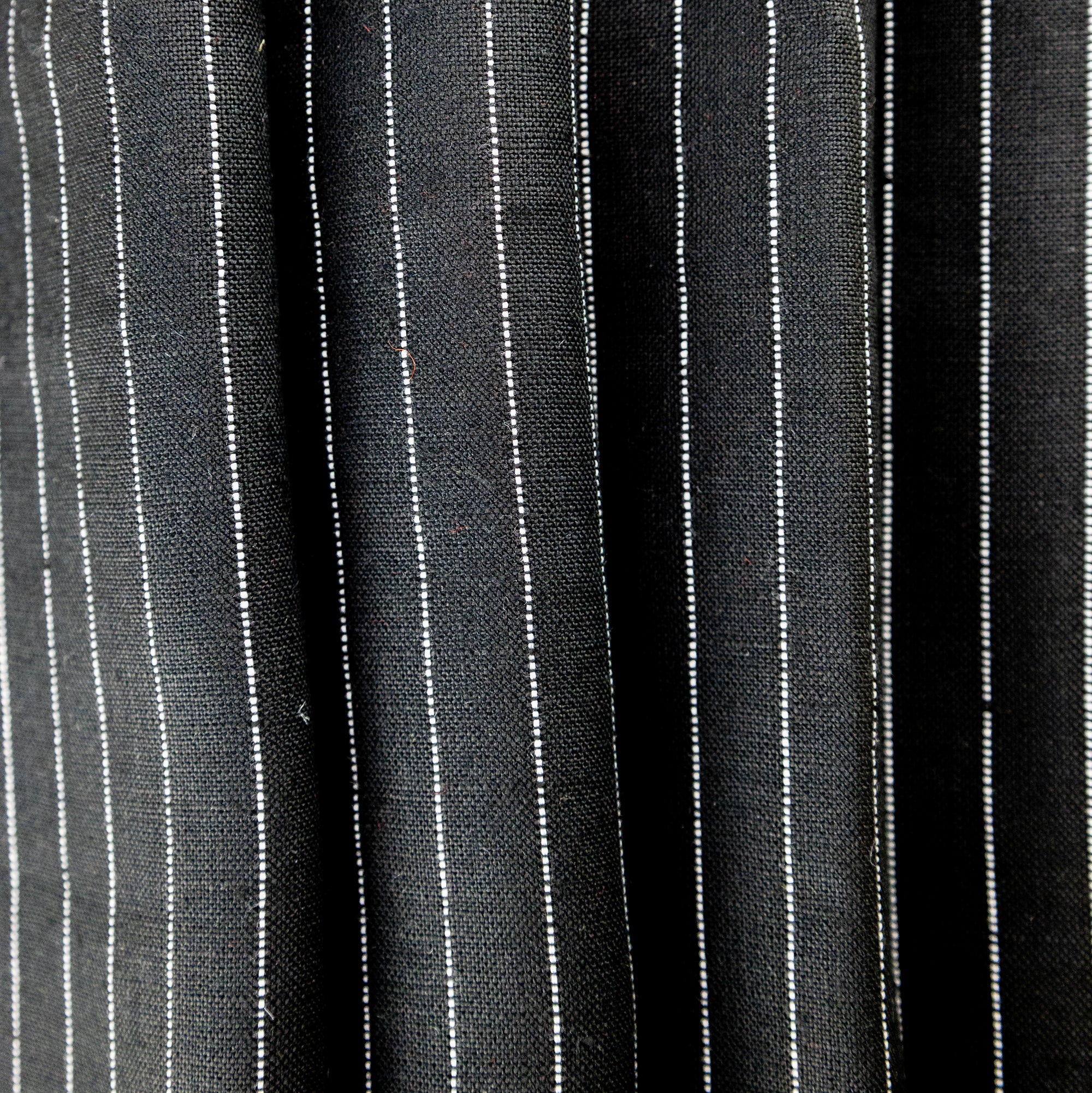 Black & White Stripe Linen - $14.00 yd.