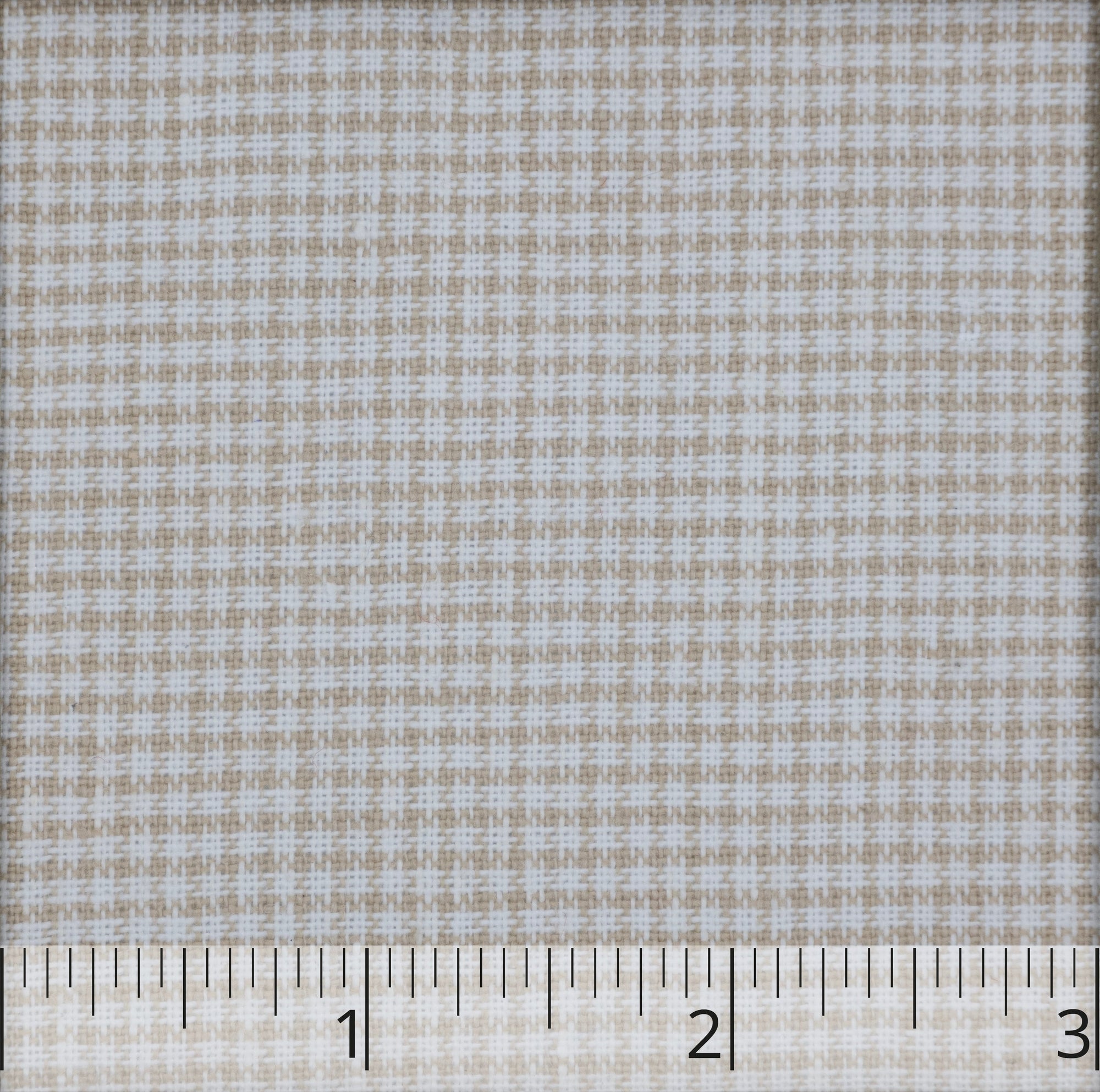 Natural & White Checked Linen Drape - $14.00 yd. - Burnley & Trowbridge Co.