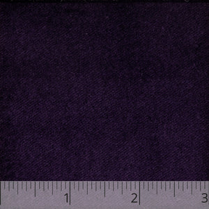 Deep Eggplant "Manchester" Cotton Velvet - $20.00 yd.