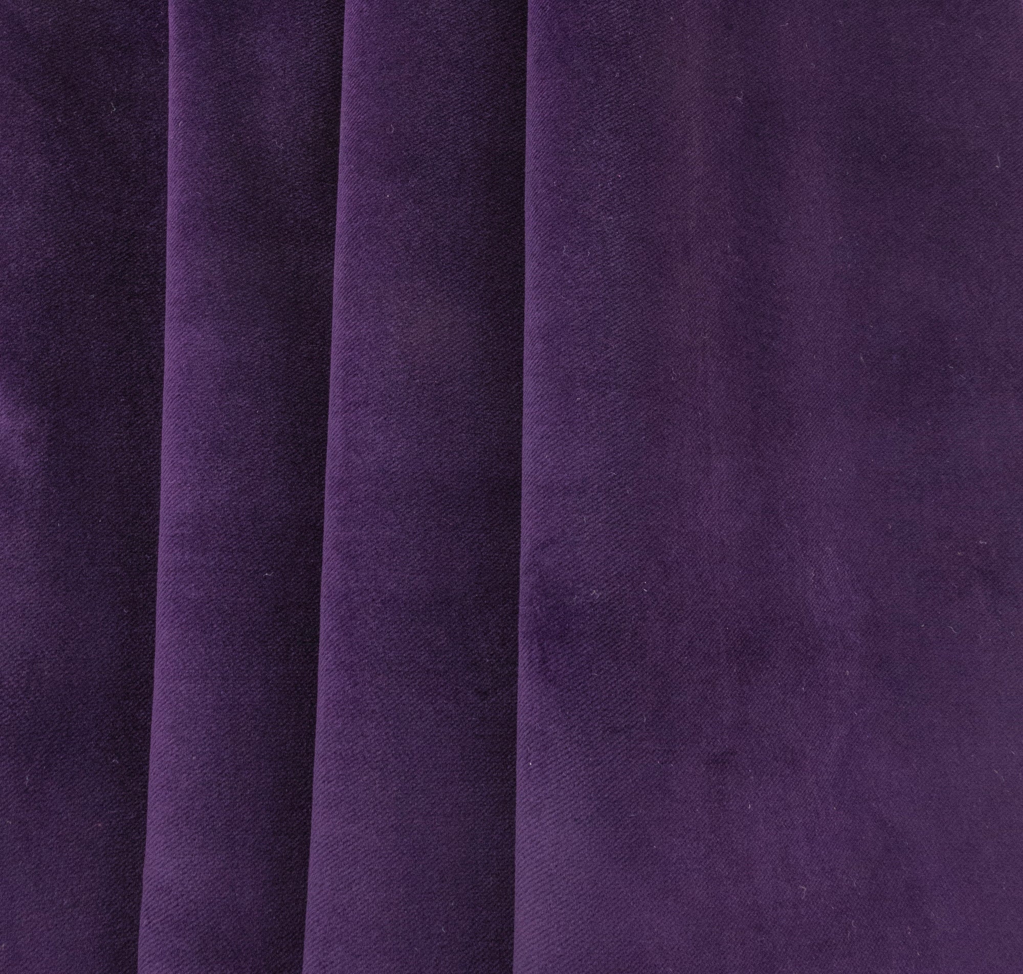 Deep Eggplant "Manchester" Cotton Velvet - $20.00 yd.