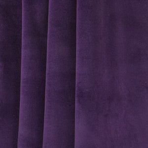 Deep Eggplant "Manchester" Cotton Velvet - $20.00 yd.