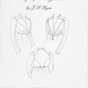 JP Ryan Early Spencer Jacket Pattern