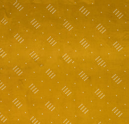 Golden Yellow "Spot'd" Silk Handkerchief - Burnley & Trowbridge Co.