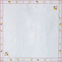 Embroidered & Bordered Handkerchief - Burnley & Trowbridge Co.